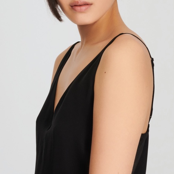 🖤NWT J BRAND SILK DEEP V LUCY CAMISOLE - Picture 7 of 11